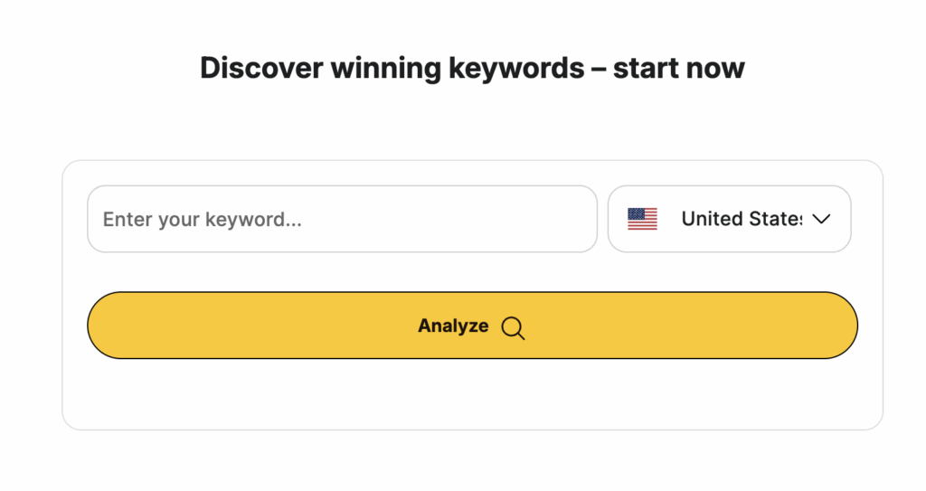 Rankioz - best tool for keyword analysis
