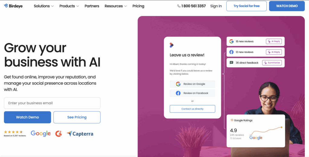 Best Local SEO Tools - Birdeye