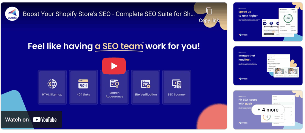 Top 10 Shopify SEO Tools & Apps in 2025 - Avada SEO Suite