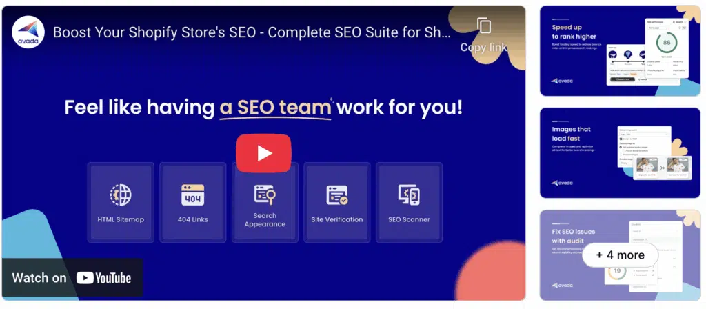 Top 10 Shopify SEO Tools & Apps in 2025 - Avada SEO Suite