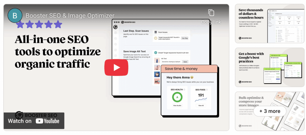 Top 10 Shopify SEO Tools & Apps in 2025 - Booster SEO and Image Optimizer