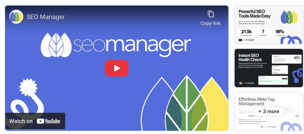 Top 10 Shopify SEO Tools & Apps in 2025 - SEO Manager