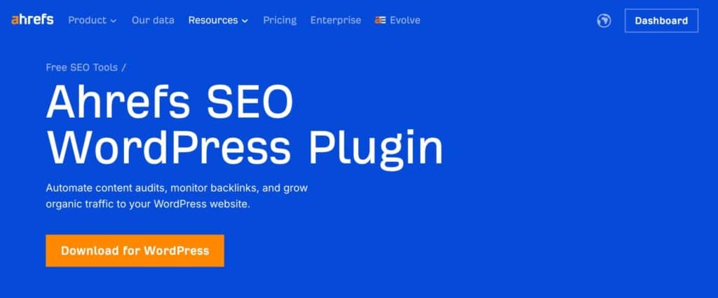 Top 10 WordPress SEO Tools in 2025 - Ahrefs