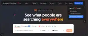 Top 11 SEO Research Tools in 2025 - AnswerThePublic