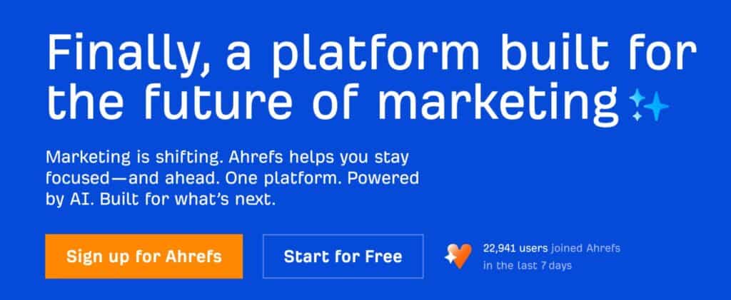 Best SEO Tools for Small Businesses - Ahrefs