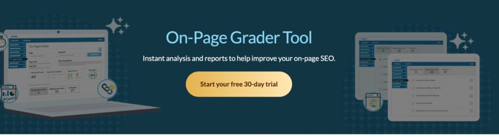 Best on-page seo tools - moz grader