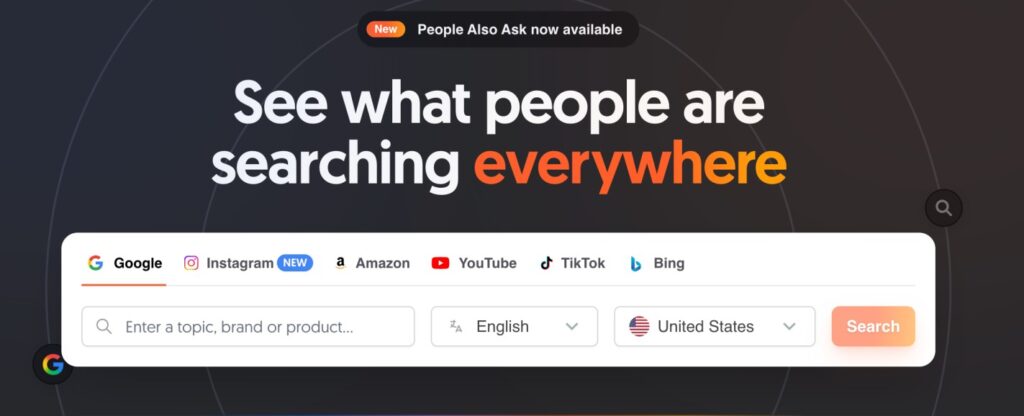 Top 10 Keyword Generator Tools - AnswerThePublic