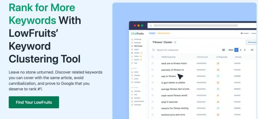 Top 10 Keyword Generator Tools - LowFruits