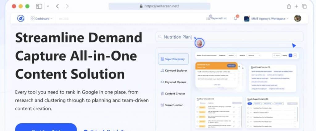 Best Cheap SEO Tools - WriterZen