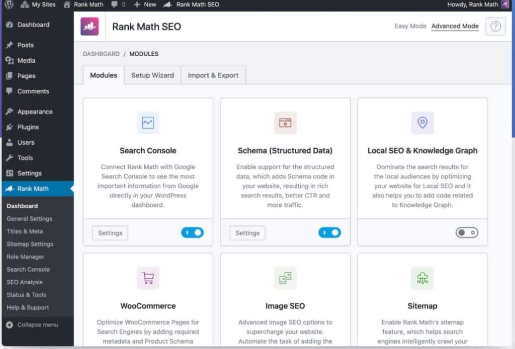 Best SEO Tools for beginners - Rank Math