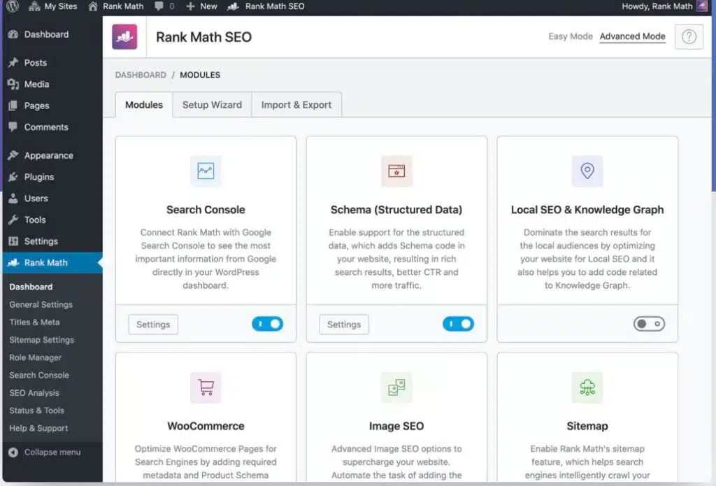 Best SEO Tools for beginners - Rank Math
